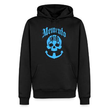 Anchor - Men’s Premium Organic Hoodie - black - Front - Nico (187cm)