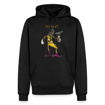 BANANEN-OG - Männer Premium Bio Hoodie - Schwarz - Vorne - Nico (187cm)