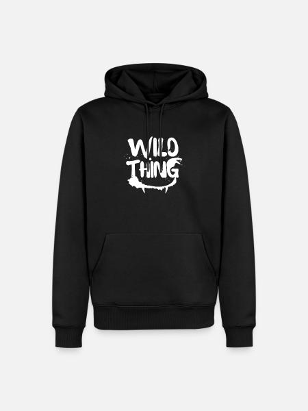 reptile - Sweat à capuche Premium bio Homme - noir