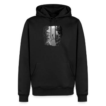 Diver Gift Diving Dive Sport - Sweat à capuche Premium bio Homme - noir - Devant - Nico (187cm)