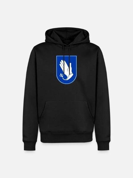 Handschuhsheim - Männer Premium Bio Hoodie - Schwarz