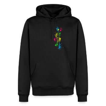 Trompete Musiker Jazz Trompeter Geschenk - Männer Premium Bio Hoodie - Schwarz - Vorne - Nico (187cm)