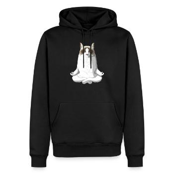 Ragdoll Katze - Männer Premium Bio Hoodie - Schwarz - Vorne - Nico (187cm)