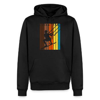 Wakeboard Wakeboarder Wakeboarding - Männer Premium Bio Hoodie - Schwarz - Vorne - Nico (187cm)