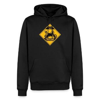 Africa Twin - Männer Premium Bio Hoodie - Schwarz - Vorne - Nico (187cm)