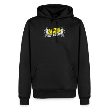 ELECTRICAL ENGINEER: Electrical Engineer Potential - Men’s Premium Organic Hoodie - black - Front - Nico (187cm)