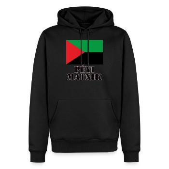 Péyi Matnik T-Shirt Cadeau Homme Femme - Sweat à capuche Premium bio Homme - noir - Devant - Nico (187cm)