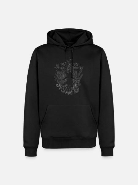 Carnivorous girls - Men’s Premium Organic Hoodie - black