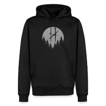 Gliding Hobby Pilot Pilote de planeur - Sweat à capuche Premium bio Homme - noir - Devant - Nico (187cm)