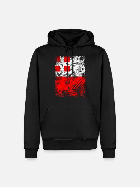 Utrecht - Men’s Premium Organic Hoodie - black