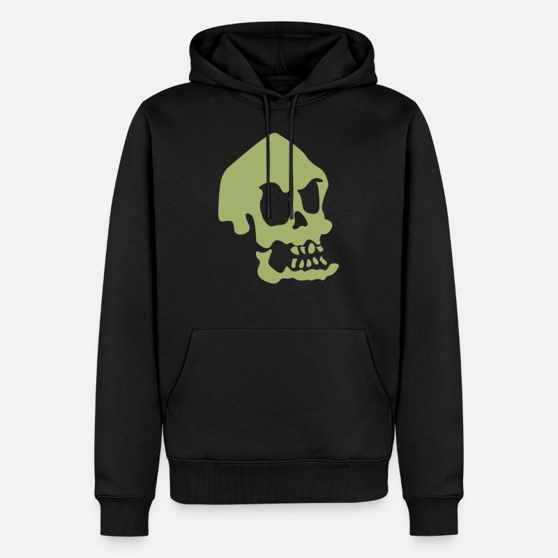 Murray - Sweat à capuche Premium bio Homme - noir