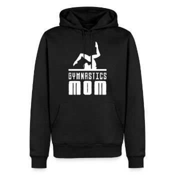 Gymnastik Mama Turnerin Turnen Gymnast Gymnastin - Männer Premium Bio Hoodie - Schwarz - Vorne - Nico (187cm)