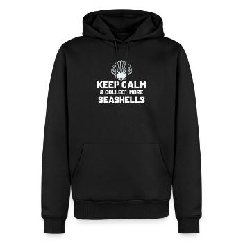 Shell Collecting Shell Collector Gift Idea - Männer Premium Bio Hoodie - Schwarz - Vorne - Nico (187cm)