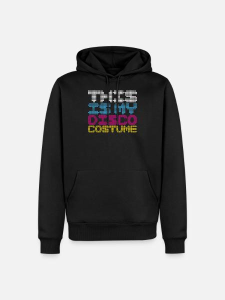 Disco Halloween Costume Apparel - Men’s Premium Organic Hoodie - black