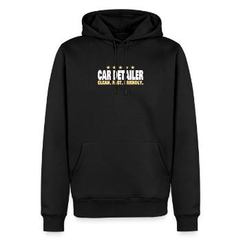 Mobile Car Detailing Auto Detailing Car Detailer - Männer Premium Bio Hoodie - Schwarz - Vorne - Nico (187cm)