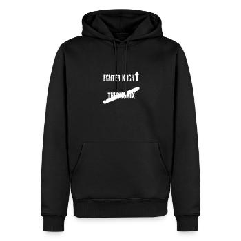 ECHTER Koch Geschenk t-shirt Küche Restaurant - Männer Premium Bio Hoodie - Schwarz - Vorne - Nico (187cm)