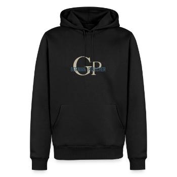 Deutsch Pinscher - Männer Premium Bio Hoodie - Schwarz - Vorne - Nico (187cm)