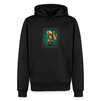 Cinco De Mayo Costume Sugar Skull Mexican Boy - Männer Premium Bio Hoodie - Schwarz - Vorne - Nico (187cm)