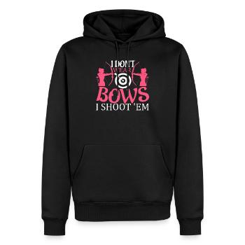 Archer Fille Arcs Pride Tee - Sweat à capuche Premium bio Homme - noir - Devant - Nico (187cm)