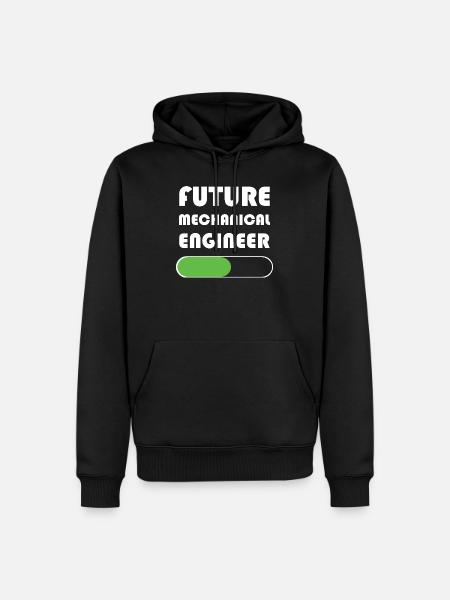 Maschinenbau Ingenieur - Männer Premium Bio Hoodie - Schwarz