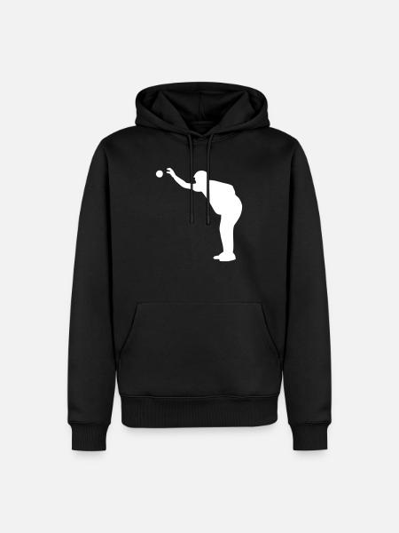 Boule - Männer Premium Bio Hoodie - Schwarz