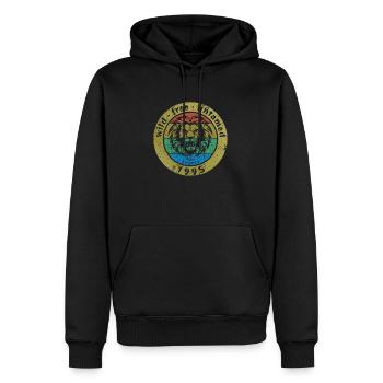 30. Geburtstag Wild, free & untamed since 08/1995 - Men’s Premium Organic Hoodie - black - Front - Nico (187cm)