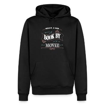 feminine birthday present fun present gift idea - Männer Premium Bio Hoodie - Schwarz - Vorne - Nico (187cm)