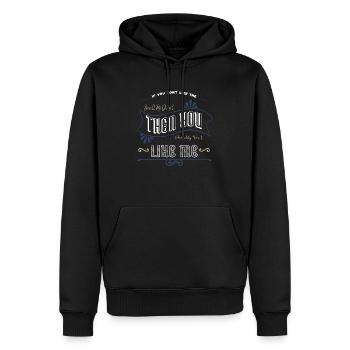statement jokes technician baseballcoffeemug - Männer Premium Bio Hoodie - Schwarz - Vorne - Nico (187cm)
