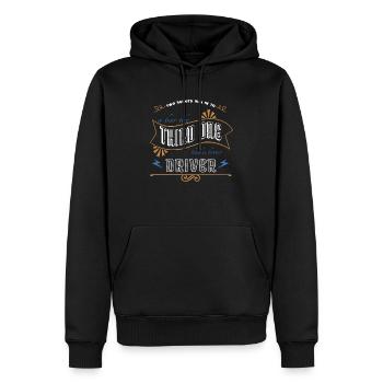Robotics Engineering Colony Job Boys Hobbyists - Men’s Premium Organic Hoodie - black - Front - Nico (187cm)