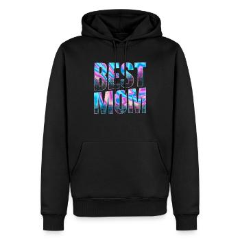 Bester Muttertag - Männer Premium Bio Hoodie - Schwarz - Vorne - Nico (187cm)