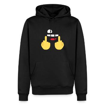 Fuck Eye Wide Shut - Sweat à capuche Premium bio Homme - noir - Devant - Nico (187cm)