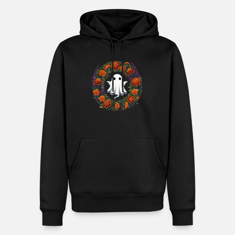 Geist - Männer Premium Bio Hoodie - Schwarz
