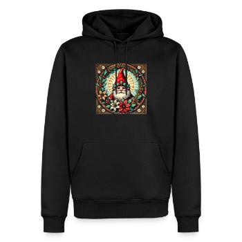 Weihnachtszwerg - Männer Premium Bio Hoodie - Schwarz - Vorne - Nico (187cm)