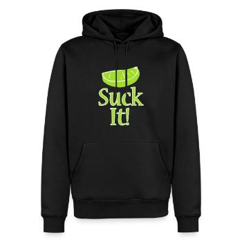 Cinco de Mayo Tequila Trinken Lustig Saugen - Männer Premium Bio Hoodie - Schwarz - Vorne - Nico (187cm)