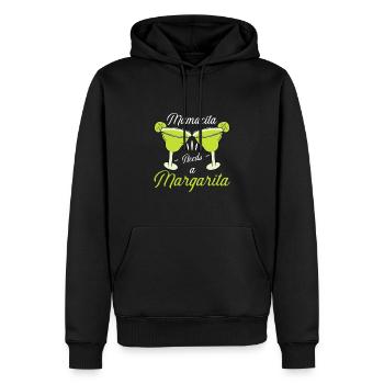 Mamacita a besoin de Margarita Funny Cinco de Mayo Drink - Sweat à capuche Premium bio Homme - noir - Devant - Nico (187cm)