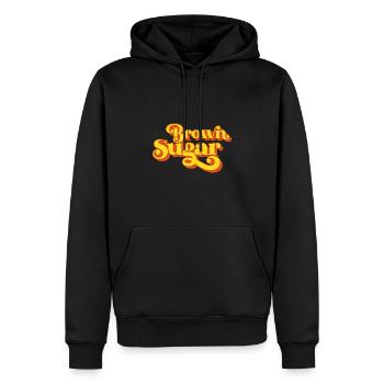 Cassonade! Cadeau pour les femmes noires - Sweat à capuche Premium bio Homme - noir - Devant - Nico (187cm)