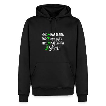 One A Margarita Lover Cadeau pour les amateurs de musique country - Sweat à capuche Premium bio Homme - noir - Devant - Nico (187cm)
