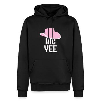 Country Western Theme Sorority Reveal Big Yee - Men’s Premium Organic Hoodie - black - Front - Nico (187cm)