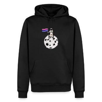 Omnisexual astronaut Omnisexual flag - Men’s Premium Organic Hoodie - black - Front - Nico (187cm)