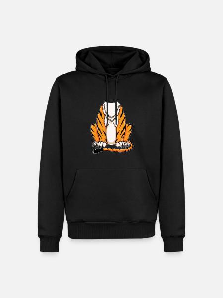 Headless Tiger Costume Halloween - Men’s Premium Organic Hoodie - black