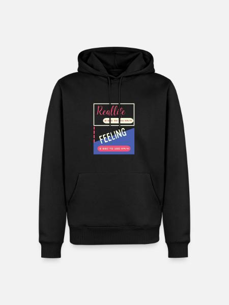 2 secondes à 100 km/h - Sweat à capuche Premium bio Homme - noir