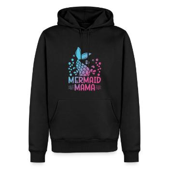 Mermaid Mama Fantasy Mermaid Story - Sweat à capuche Premium bio Homme - noir - Devant - Nico (187cm)