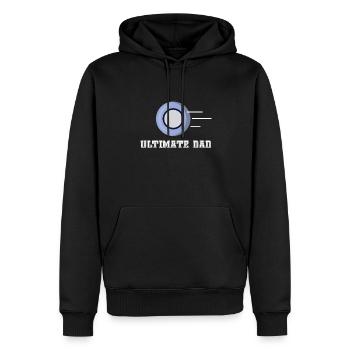 Ultimate Papa - Men’s Premium Organic Hoodie - black - Front - Nico (187cm)