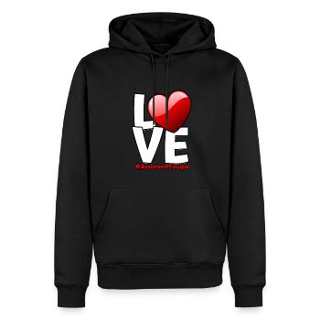 schulleiter stellvertretender schulleiter geschenk - Männer Premium Bio Hoodie - Schwarz - Vorne - Nico (187cm)