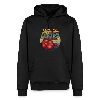 Anhang Operation Appendektomie Entfernung - Männer Premium Bio Hoodie - Schwarz - Vorne - Nico (187cm)