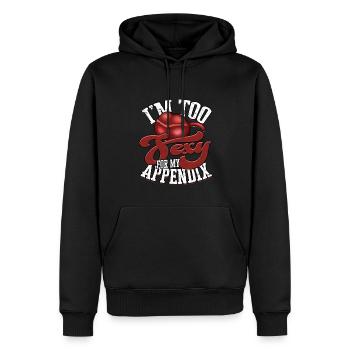 Anhang Operation Appendektomie Entfernung - Männer Premium Bio Hoodie - Schwarz - Vorne - Nico (187cm)