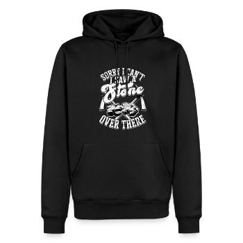 Rockhounder Rockhounding Géologue Rockhound Rockhound - Sweat à capuche Premium bio Homme - noir - Devant - Nico (187cm)