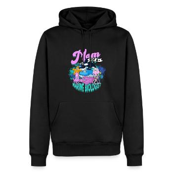 meeresbiologie meeresbiologe meer biologie biologe - Männer Premium Bio Hoodie - Schwarz - Vorne - Nico (187cm)
