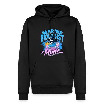 meeresbiologie meeresbiologe meer biologie biologe - Männer Premium Bio Hoodie - Schwarz - Vorne - Nico (187cm)