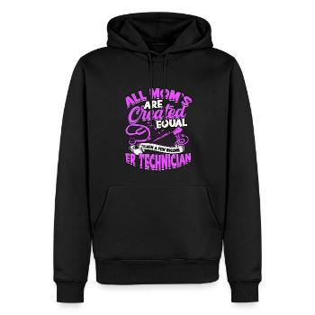 Emergency Department Nurse Hospital Hospitals - Men’s Premium Organic Hoodie - black - Front - Nico (187cm)